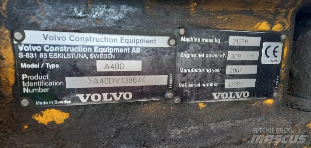 Volvo A 40 D ساحبات مفصلية