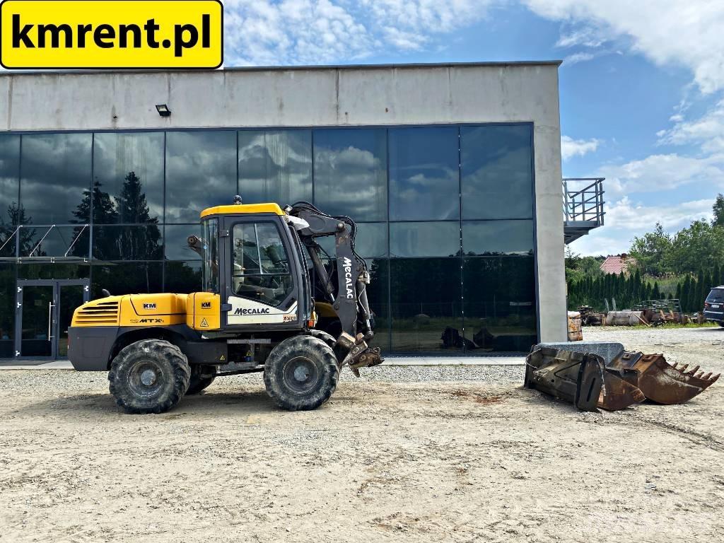 Mecalac 12 M TX لوادر ذات جرافات عكسية