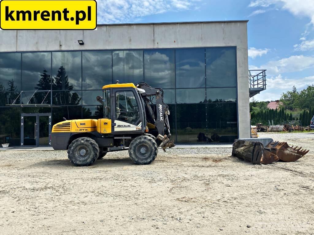 Mecalac 12 M TX لوادر ذات جرافات عكسية
