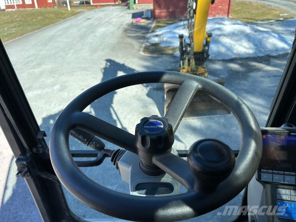 Komatsu PW 148-10 حفارات بعجل