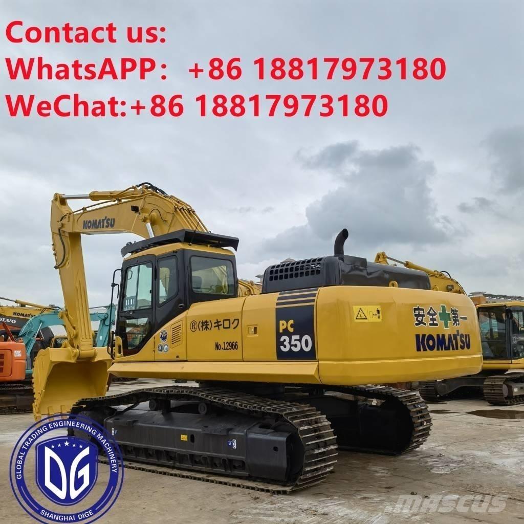 Komatsu PC 350-7 حفارات زحافة