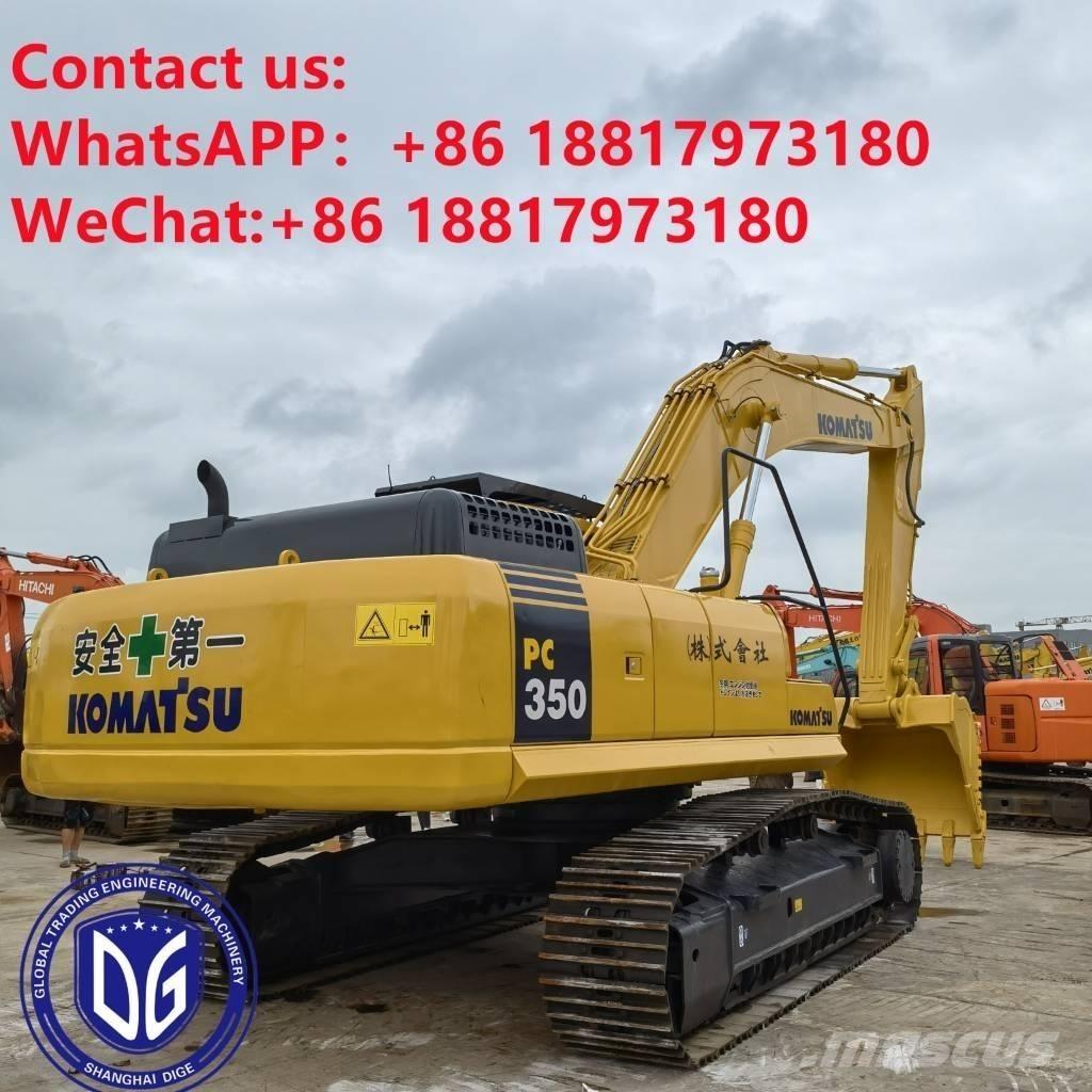 Komatsu PC 350-7 حفارات زحافة
