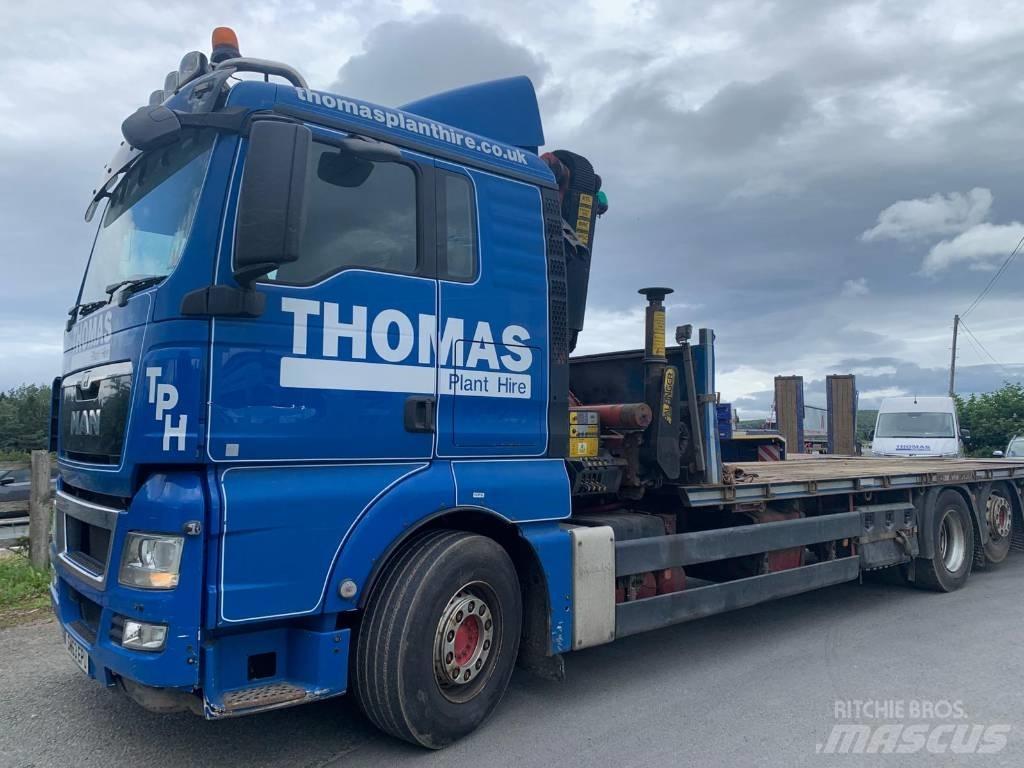 MAN TGX 26.400 شاحنات الرافعات