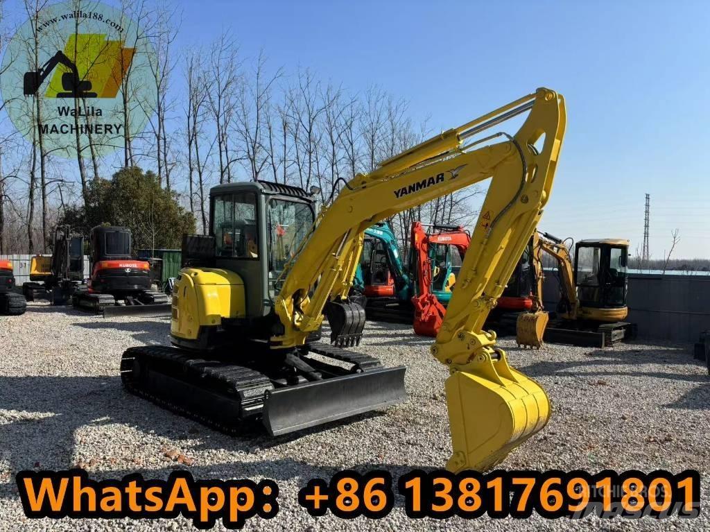 Yanmar Vio 55 حفارات صغيرة أقل من 7 طن (حفارات صغيرة)
