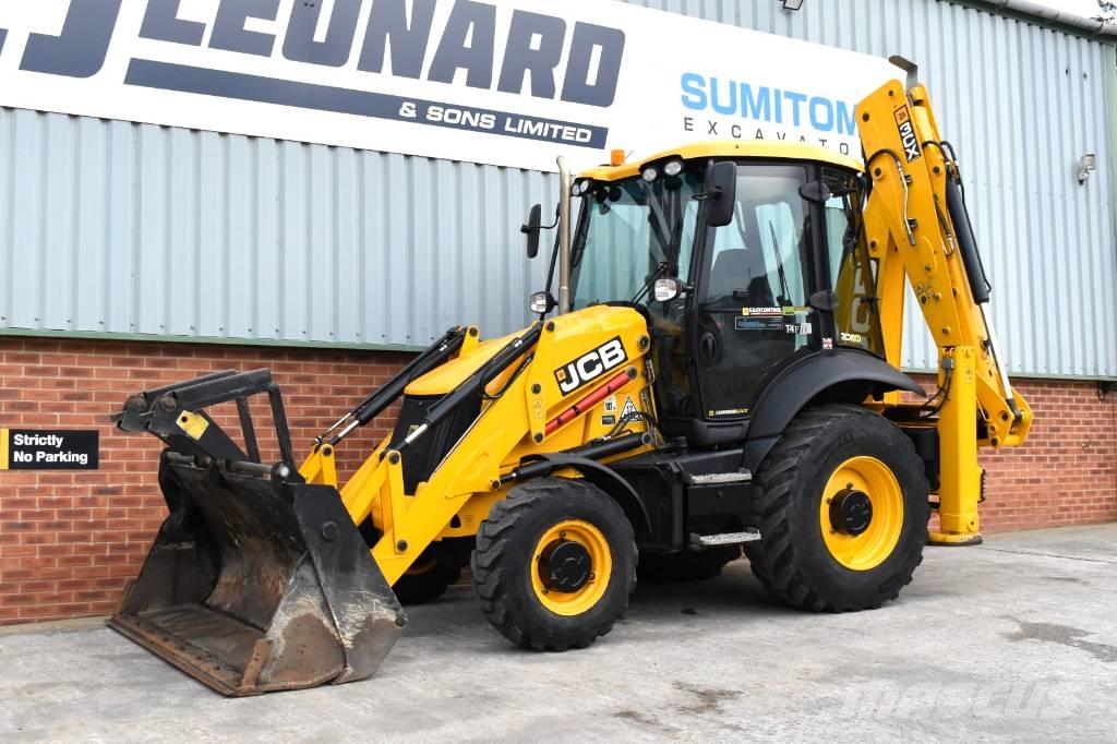 JCB 3 CX لوادر ذات جرافات عكسية