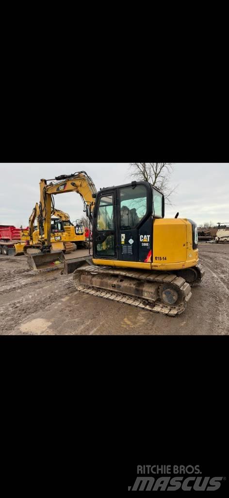 CAT 308 E CR حفارات زحافة