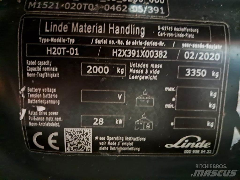 Linde H20T-01 شاحنات LPG