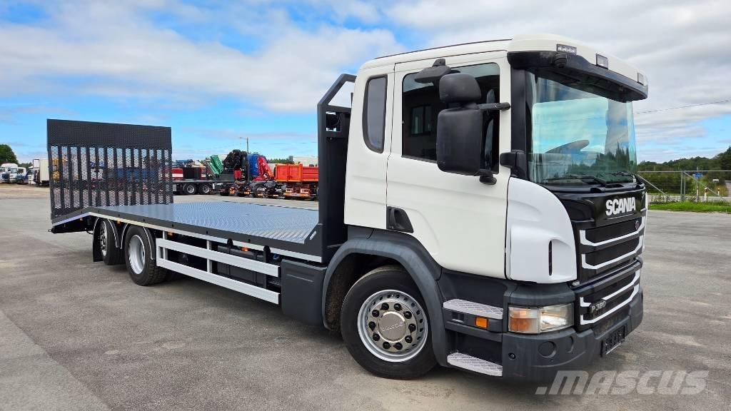 Scania P320 6X2*4 شاحنات مسطحة / أوناش