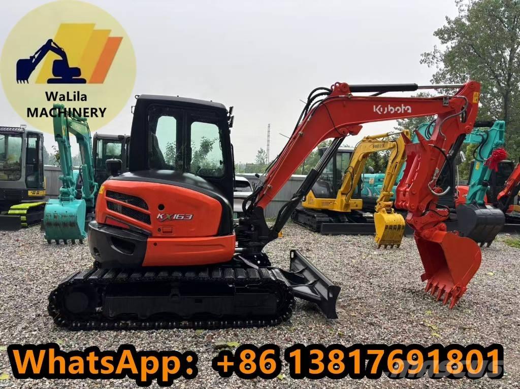 Kubota KX 163-5 حفارات صغيرة أقل من 7 طن (حفارات صغيرة)