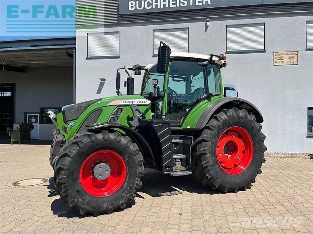 Fendt 724 vario s4 الجرارات