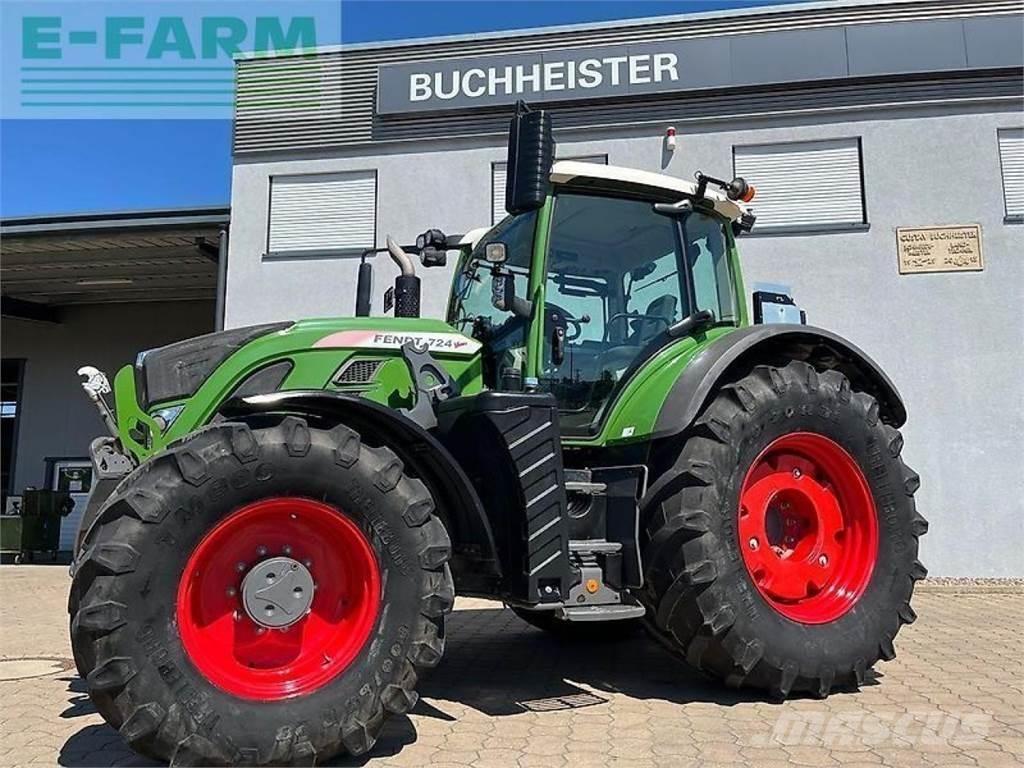 Fendt 724 vario s4 الجرارات