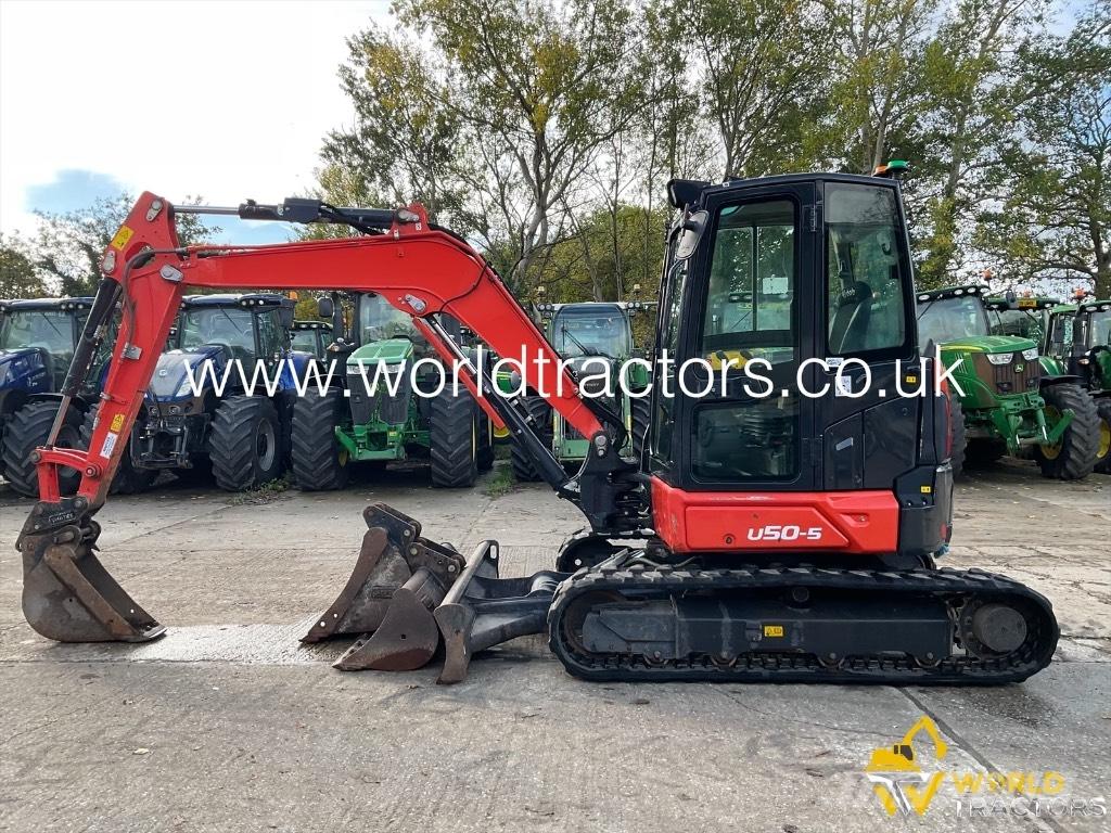 Kubota U 50-5 حفارات صغيرة أقل من 7 طن (حفارات صغيرة)