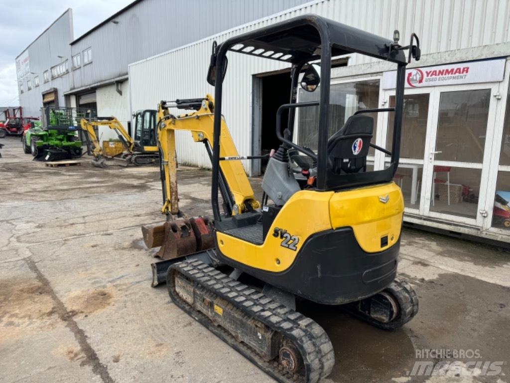 Yanmar SV22 (01539) حفارات صغيرة أقل من 7 طن (حفارات صغيرة)