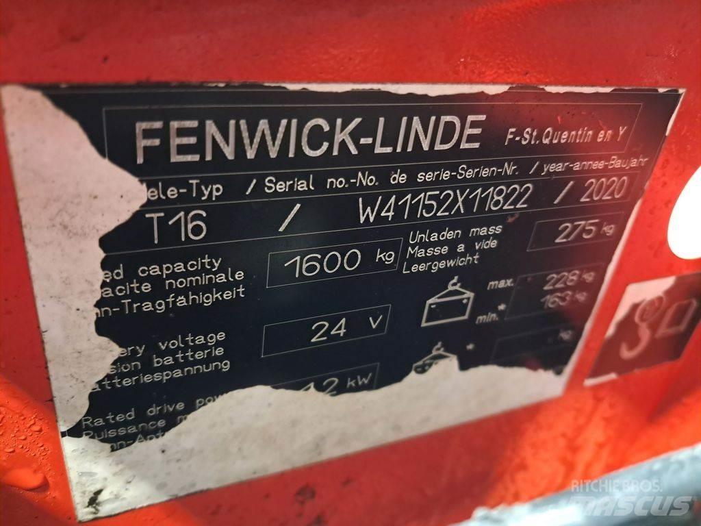 Linde T16 معدات الرفع منخفض المستوى