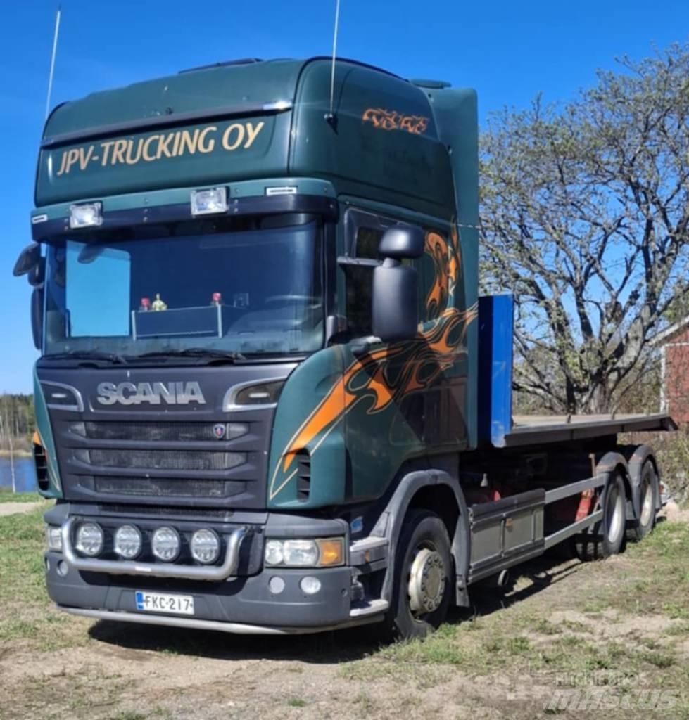 Scania R 560 شاحنات الرافعات الخطافية