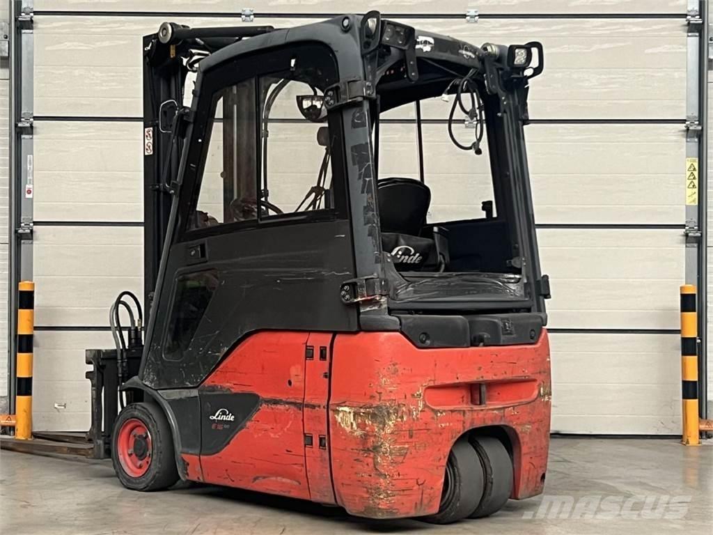 Linde E16-02 شاحنات ذات رافعات شوكية تعمل بالكهرباء