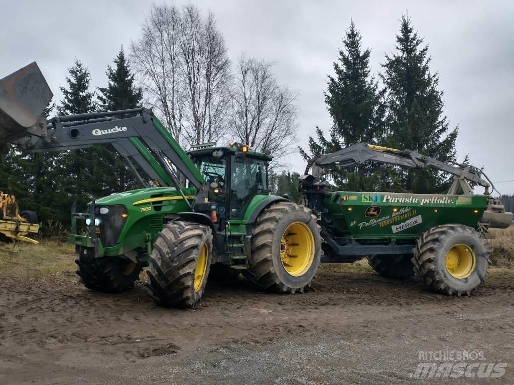 John Deere 7930 الجرارات
