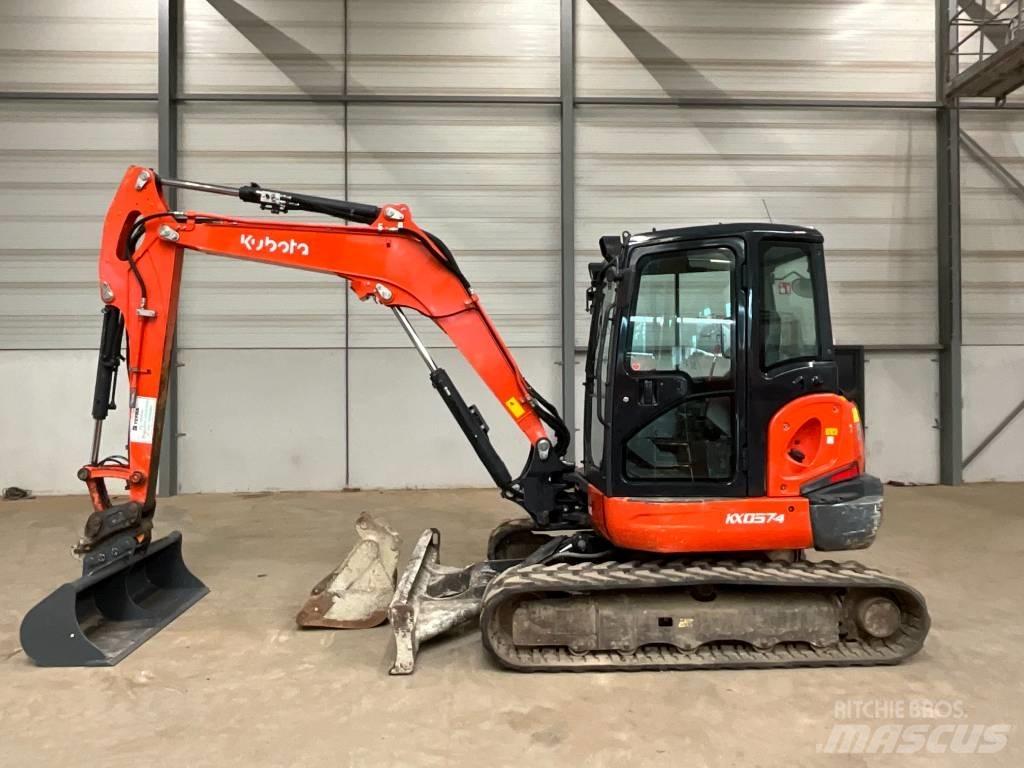 Kubota KX 057-4 حفارات صغيرة أقل من 7 طن (حفارات صغيرة)