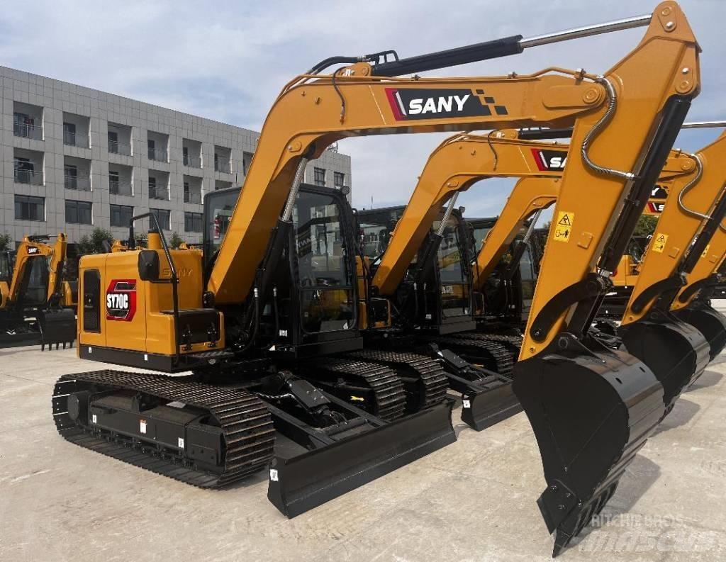 Sany SY 70 C حفارات زحافة