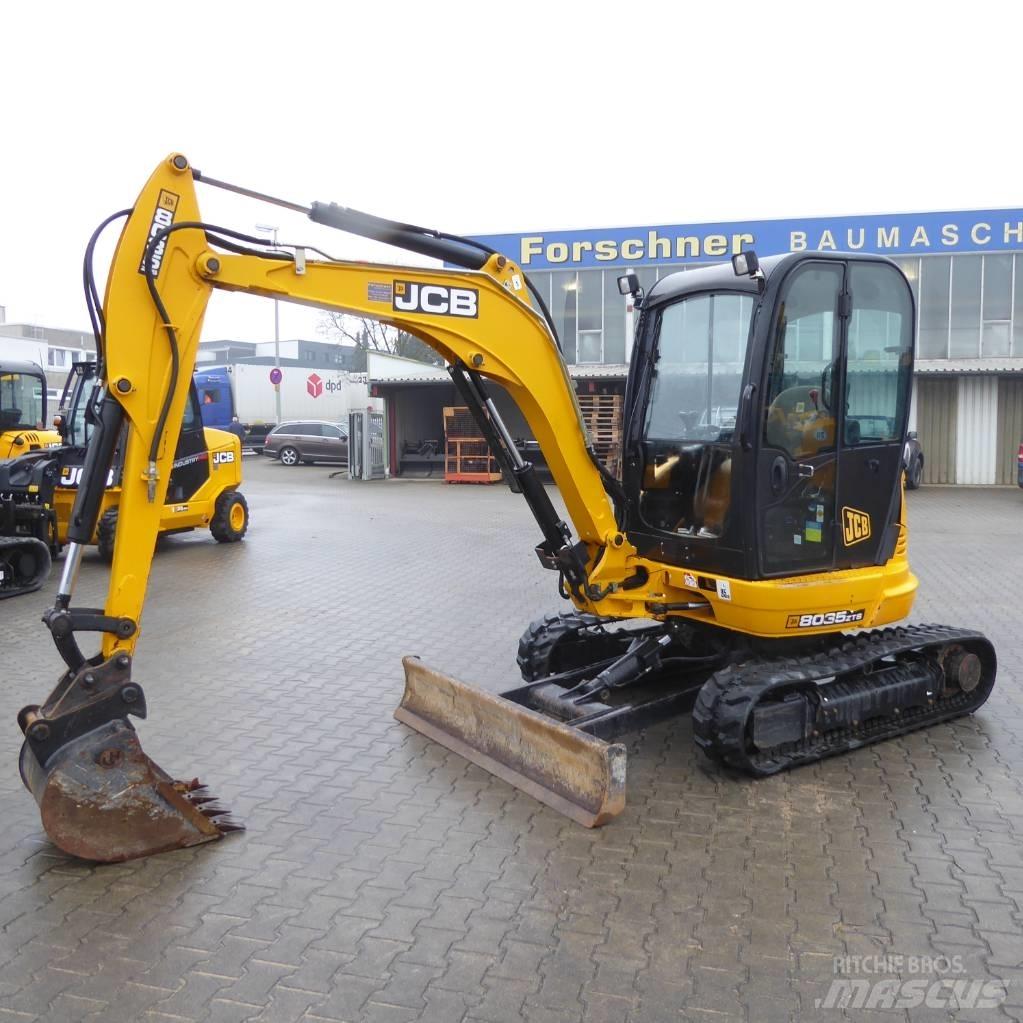 JCB 8035 ZTS حفارات صغيرة أقل من 7 طن (حفارات صغيرة)