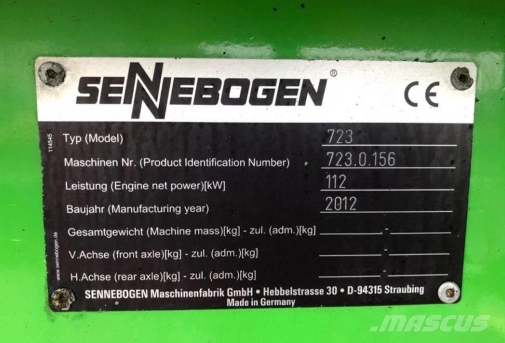 Sennebogen 723 لوادر بعجل