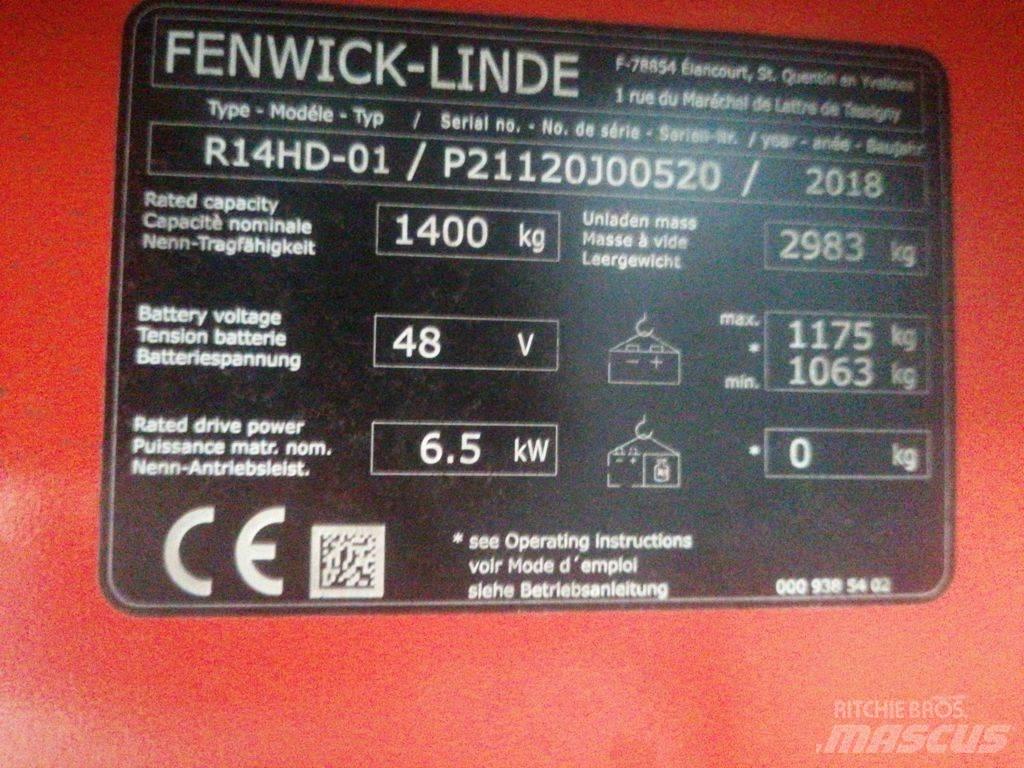 Linde R14HD شاحنة مناولة