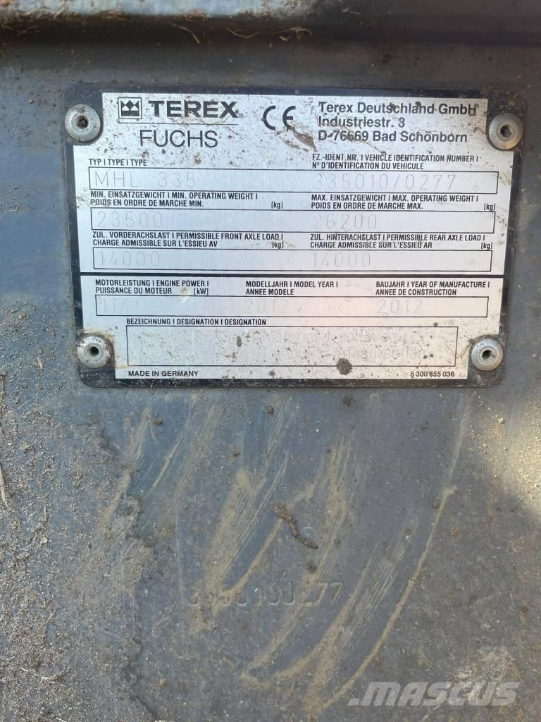 Fuchs MHL 335 مناولات المخلفات / مناولات صناعية