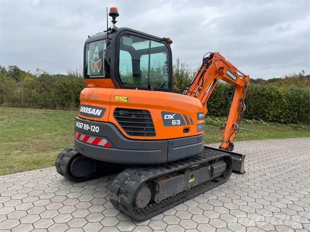 Doosan DX63-3 حفارات صغيرة أقل من 7 طن (حفارات صغيرة)