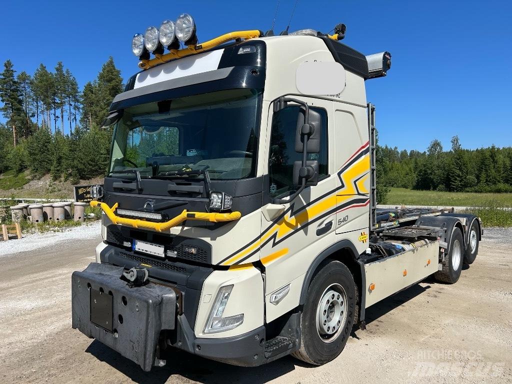 Volvo FMX 540 شاحنات الرافعات الخطافية