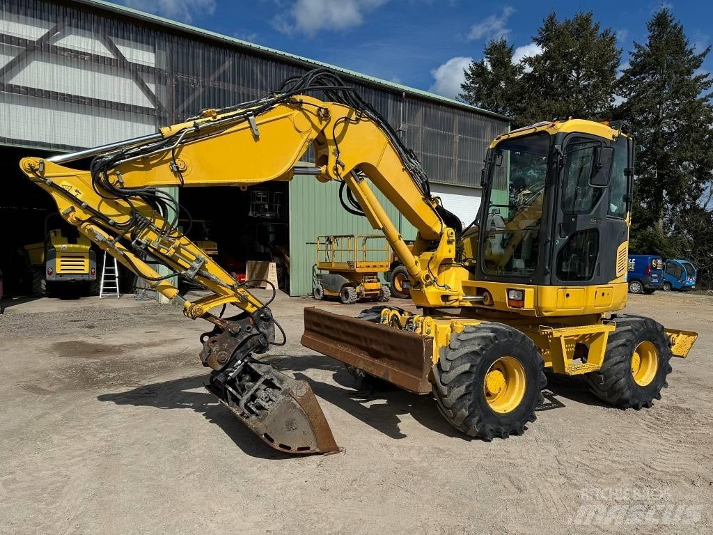 Komatsu PW 98 MR-8 حفارات بعجل