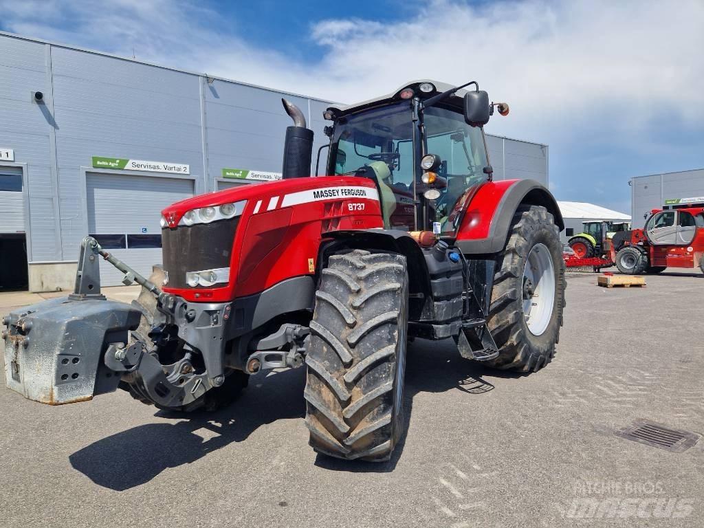 Massey Ferguson 8737 الجرارات