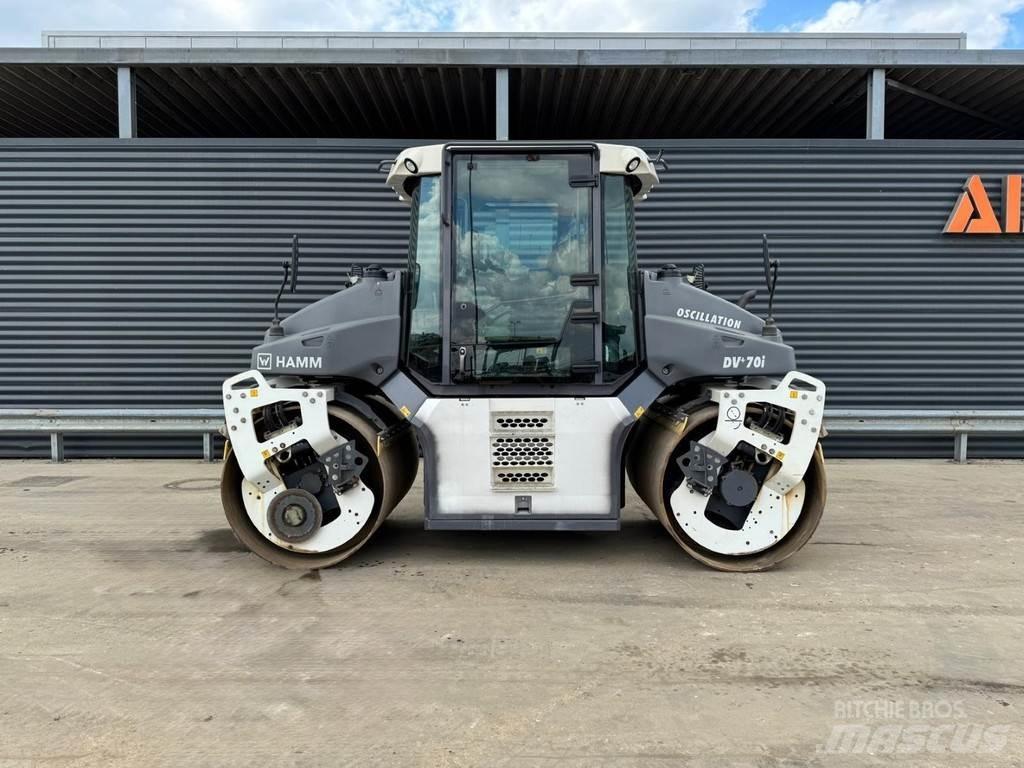 Hamm DV+ 70I VO-S مداحل ثنائية الاسطوانة