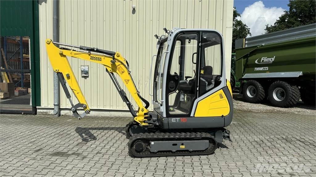 Wacker ET 18 حفارات صغيرة أقل من 7 طن (حفارات صغيرة)