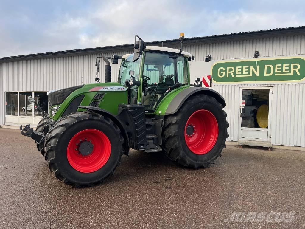 Fendt 724 Profi Plus الجرارات