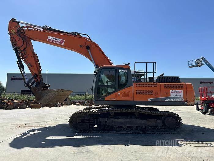 Doosan DX340LC-5 حفارات زحافة