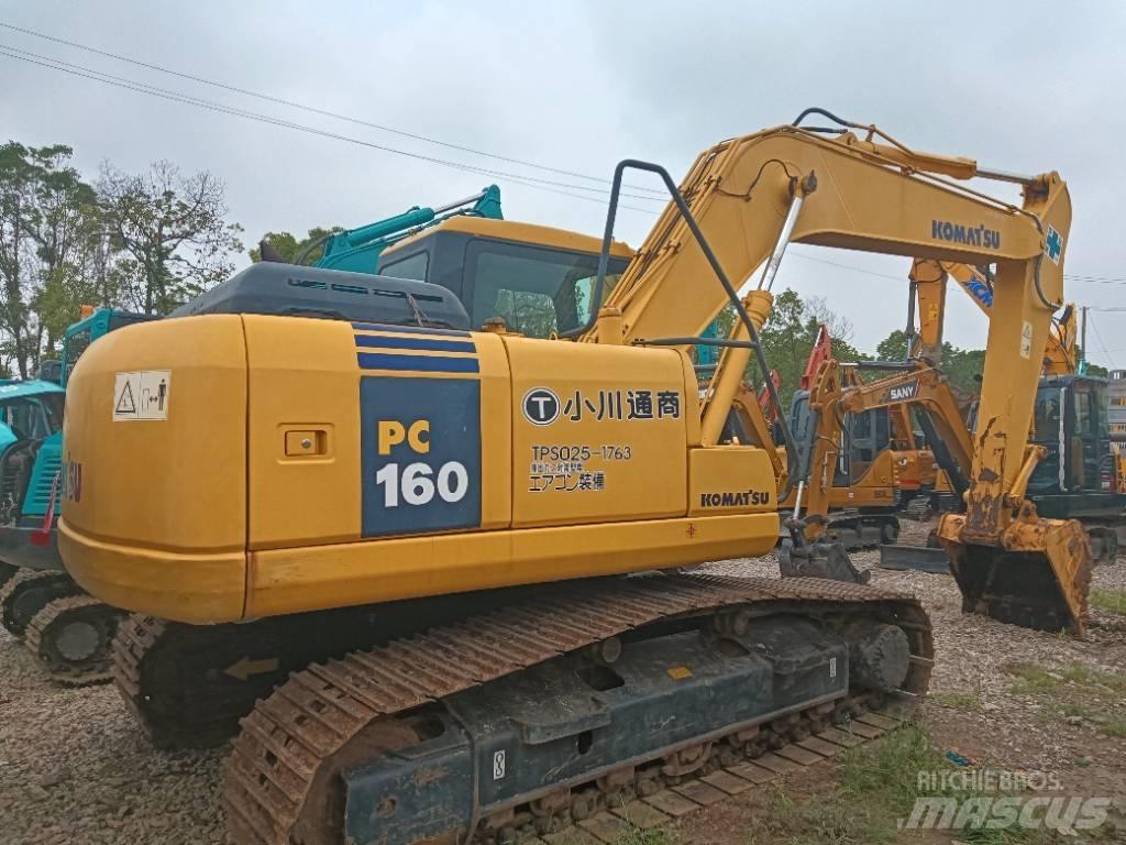 Komatsu PC 160 حفارات وسط 7 طن - 12 طن