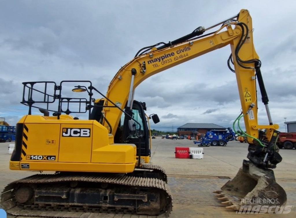 JCB 140X Steelwrist حفارات زحافة