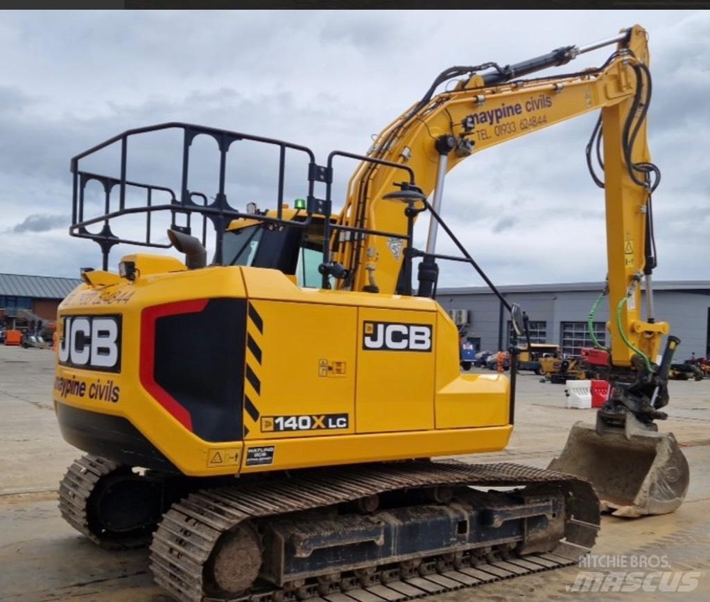 JCB 140X Steelwrist حفارات زحافة