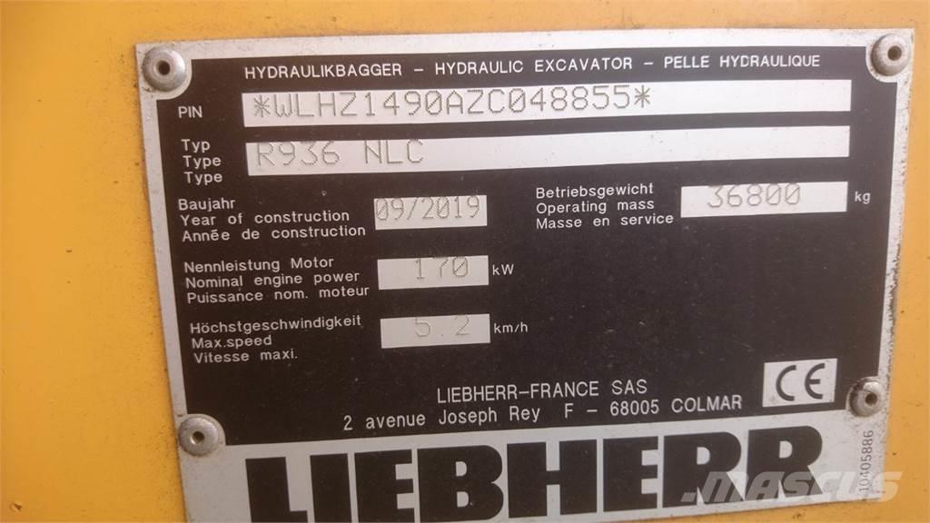 Liebherr R936 NLC حفارات زحافة
