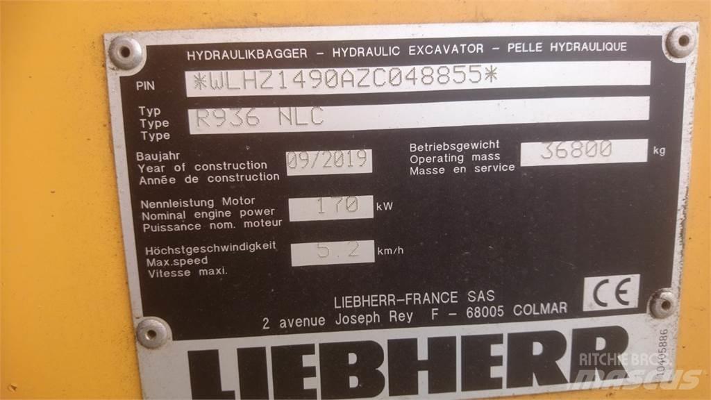 Liebherr R936 NLC حفارات زحافة
