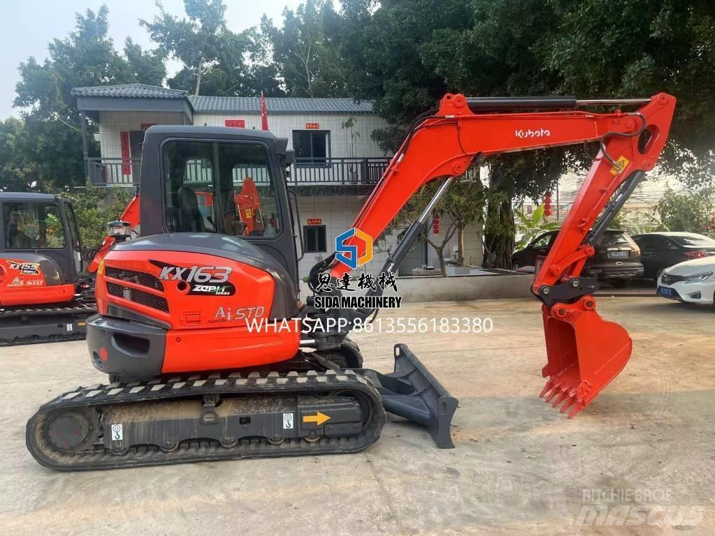 Kubota KX 163-5 حفارات صغيرة أقل من 7 طن (حفارات صغيرة)