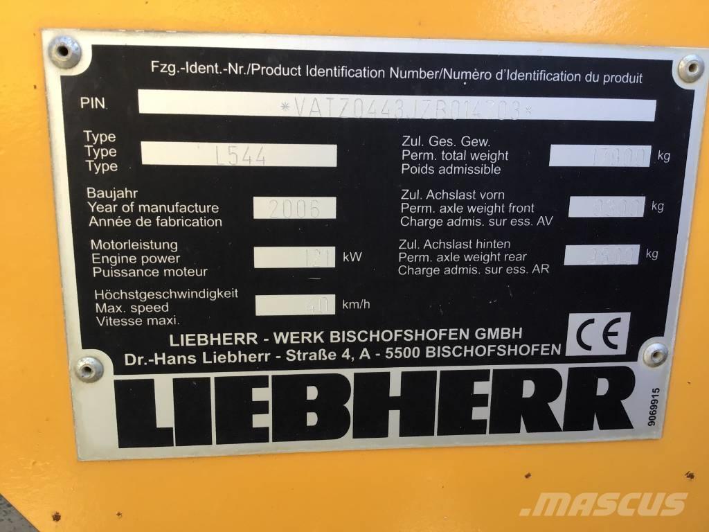 Liebherr L 544 لوادر بعجل