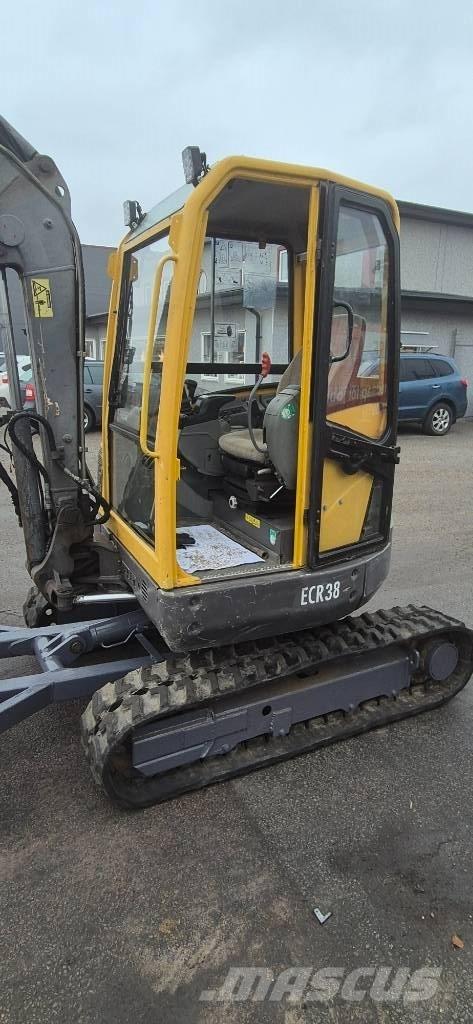 Volvo ECR 38 حفارات صغيرة أقل من 7 طن (حفارات صغيرة)