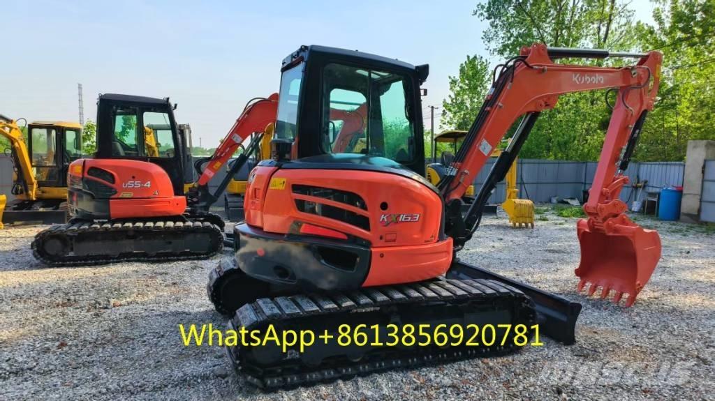 Kubota KX 163-5 حفارات صغيرة أقل من 7 طن (حفارات صغيرة)