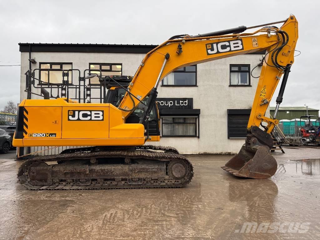 JCB JS 220 XL حفارات زحافة