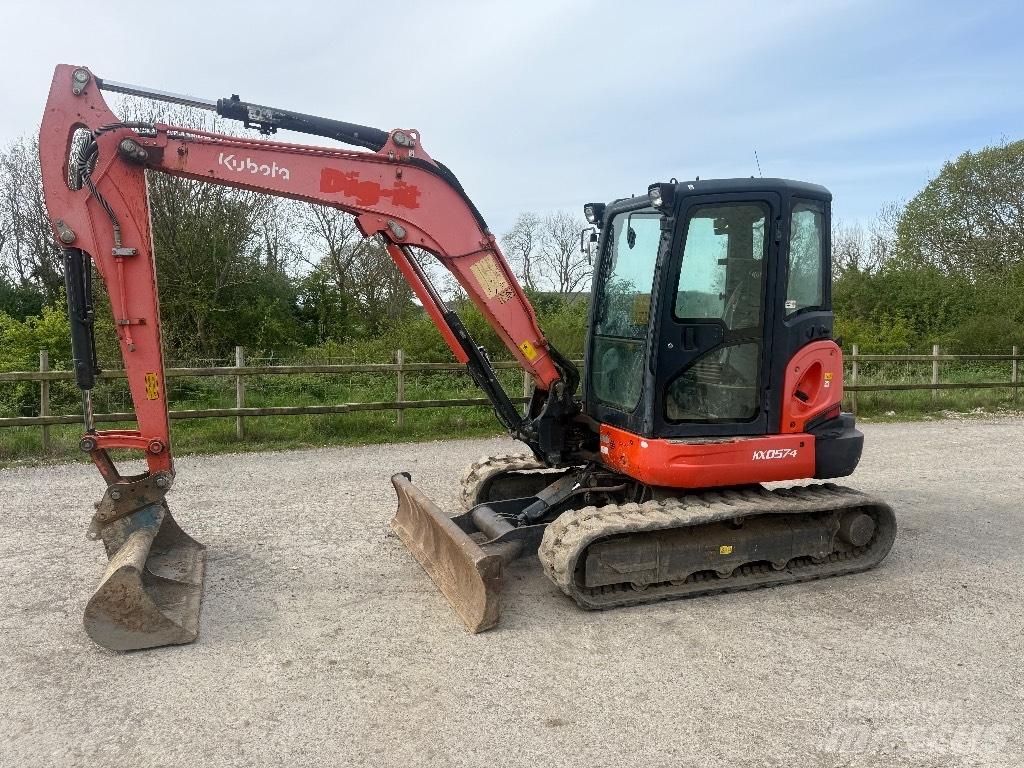 Kubota KX 057-4 حفارات صغيرة أقل من 7 طن (حفارات صغيرة)