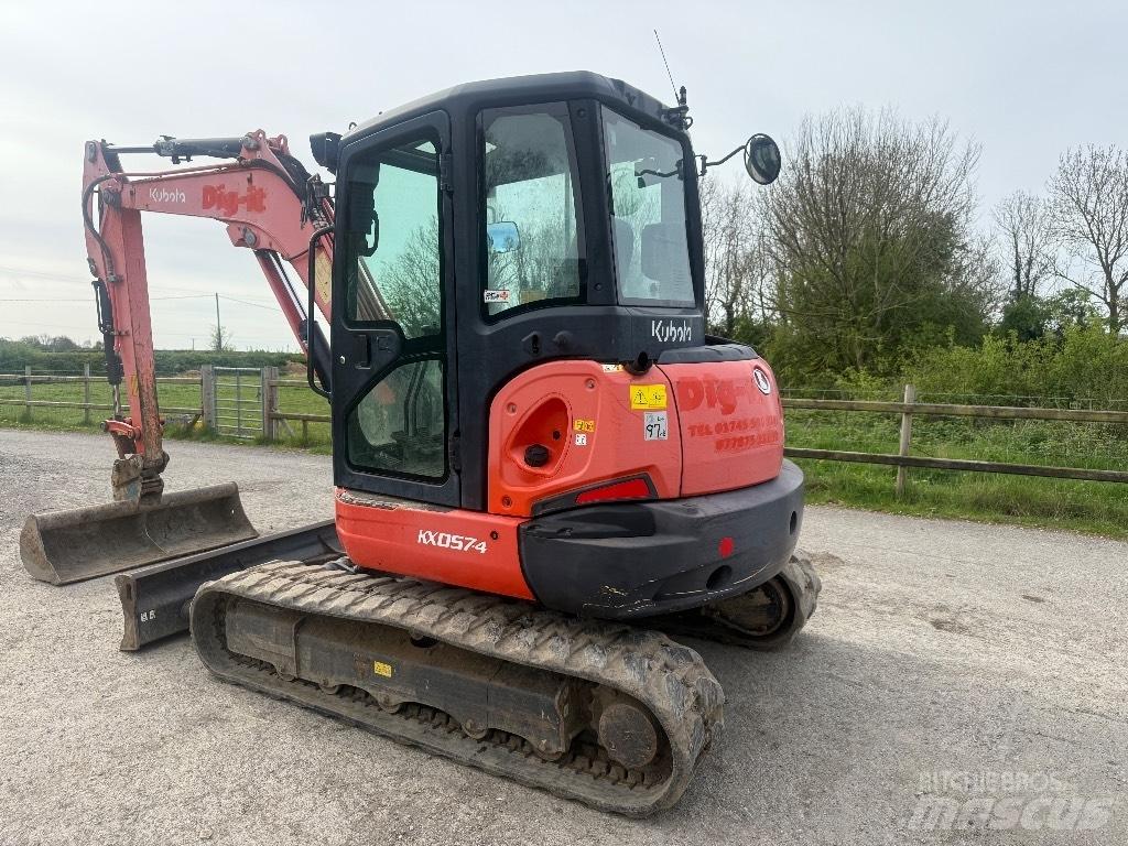 Kubota KX 057-4 حفارات صغيرة أقل من 7 طن (حفارات صغيرة)