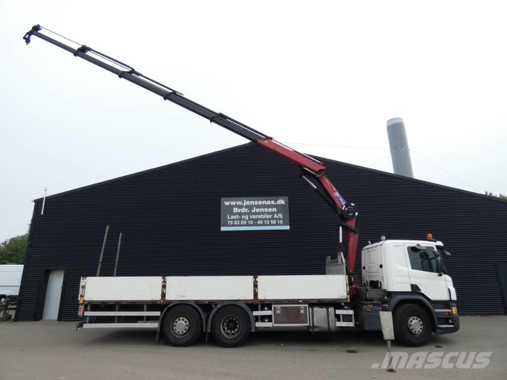 Scania P 360 شاحنات الرافعات