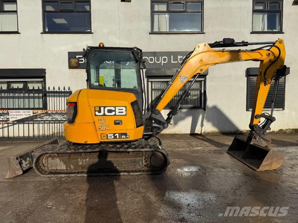JCB 51 R-1 حفارات صغيرة أقل من 7 طن (حفارات صغيرة)