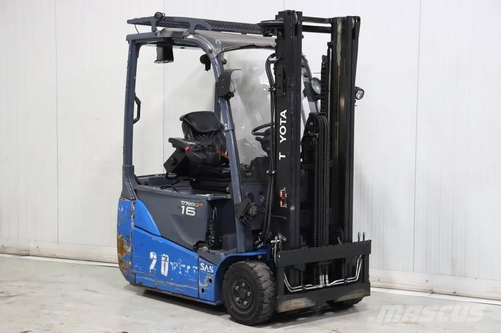 Toyota 8FBE16T شاحنات ذات رافعات شوكية تعمل بالكهرباء